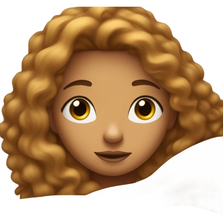 sleeping girl  emoji