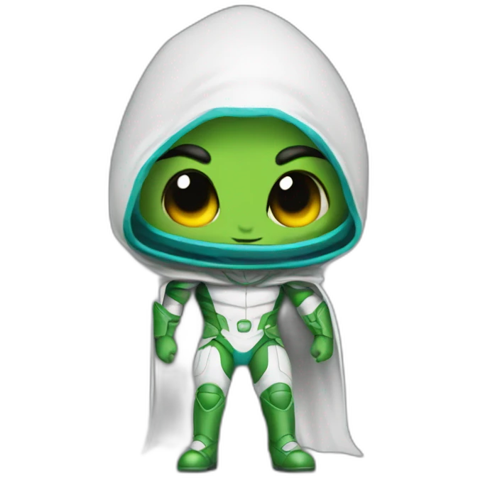 marian alien superhero emoji