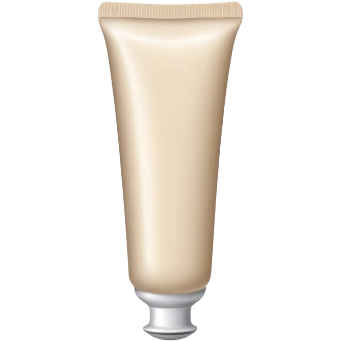  cream in taupe tube emoji