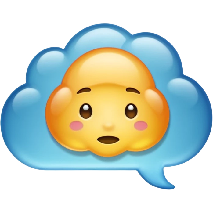 Thought bubble emoji