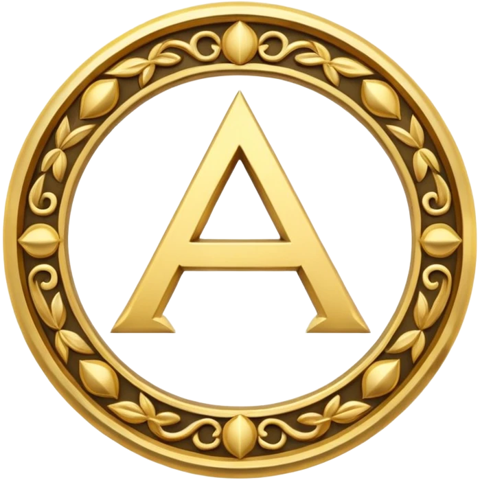 create an alpha and omega symbol emoji