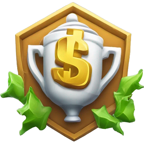 make a fortnite victory royale emoji with a 100 dollars on it saying cash cup winner emoji