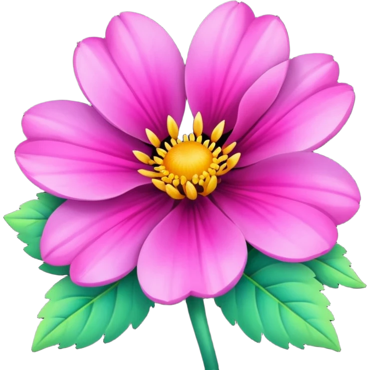 aesthetic flower emoji