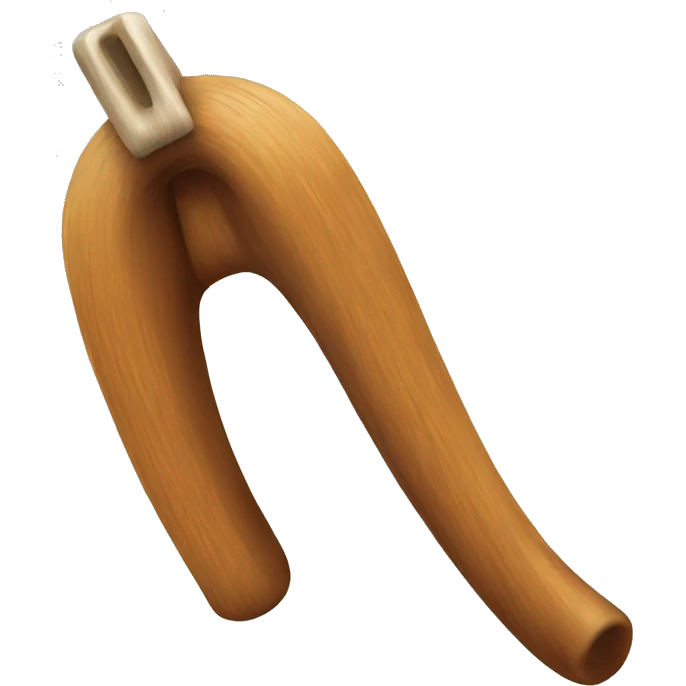 Horse tail in a handle  emoji