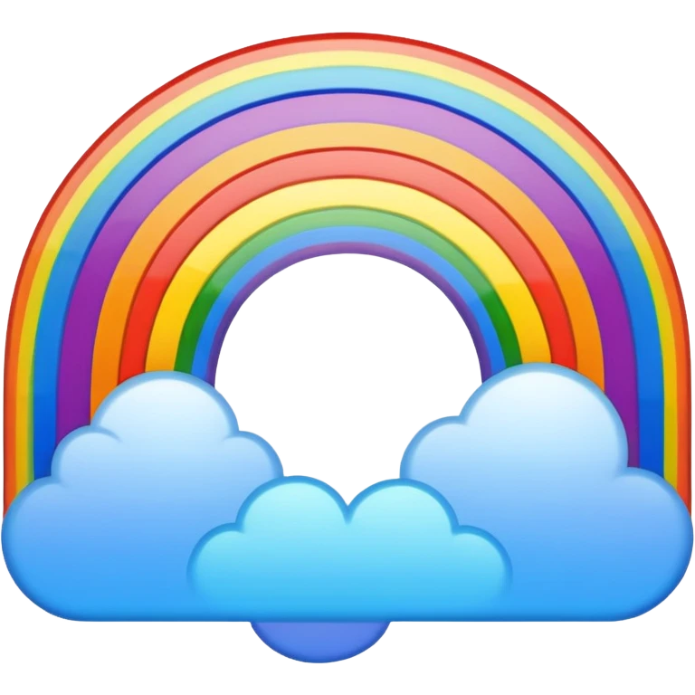 Sunset Rainbow emoji