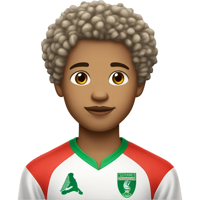 15 year old handsome boy half Nigerian half Australian light skin with curly fade haircut. loves all things soccer. Loves stylish label clothes and new football boots are the ultimate. Drinks boba tea emoji