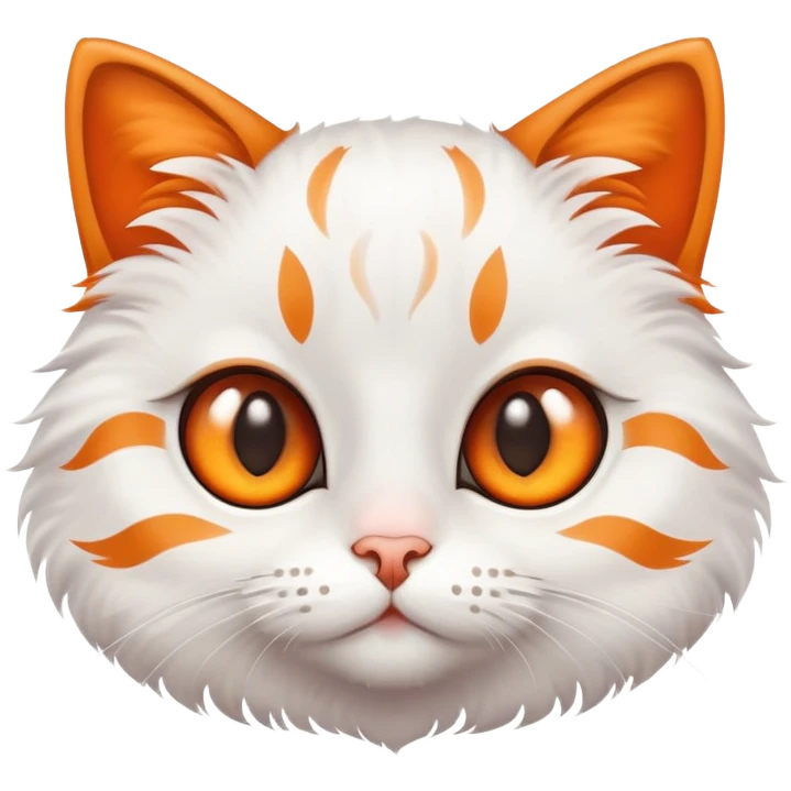cute cat with big eyes emoji