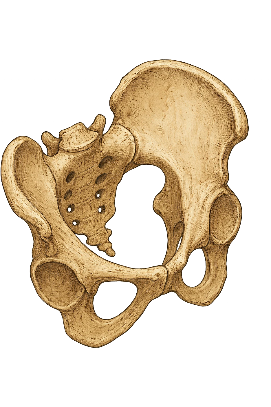 Bacino anatomico ruotato in senso orario emoji