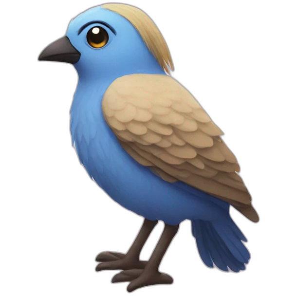 bird with too many socks emoji