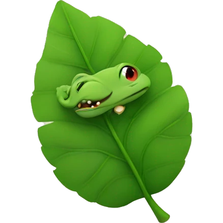 kappa with a leaf emoji