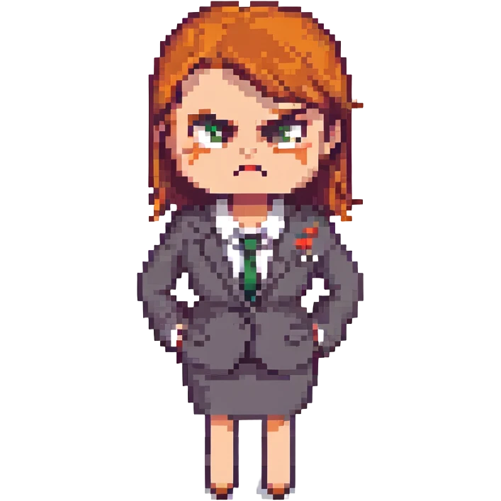 angry business secretary emoji