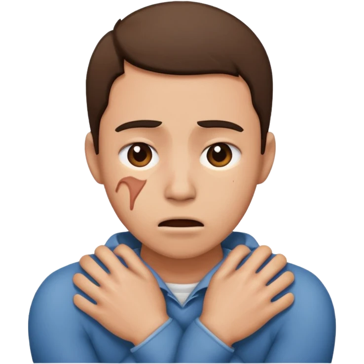 Someone in a chokehold emoji