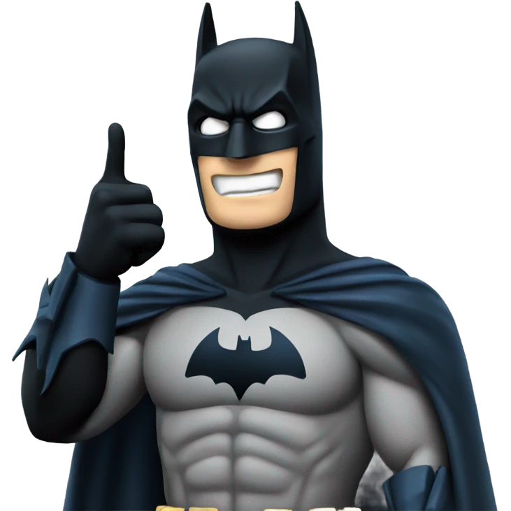 batman pointing right emoji