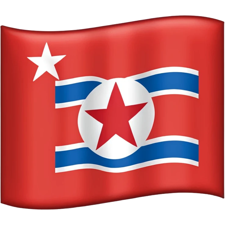 North Korea Flag emoji