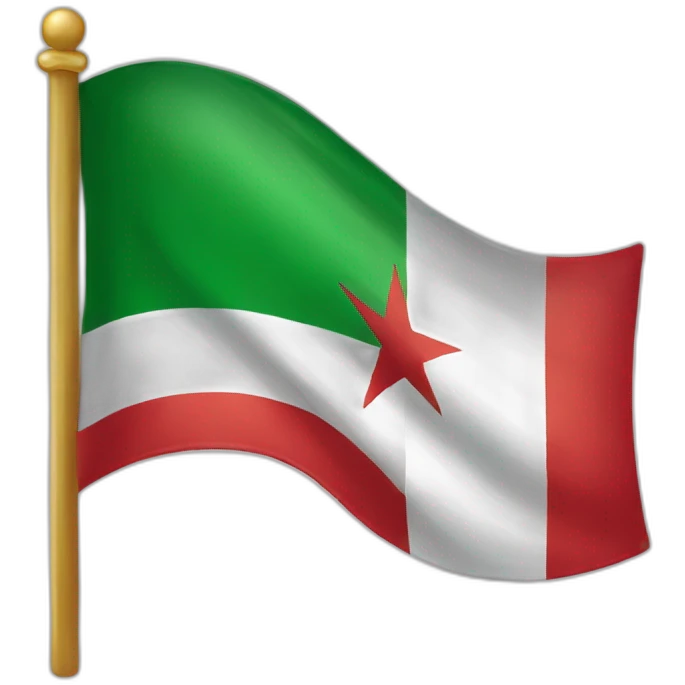 drapeau d'algerie emoji