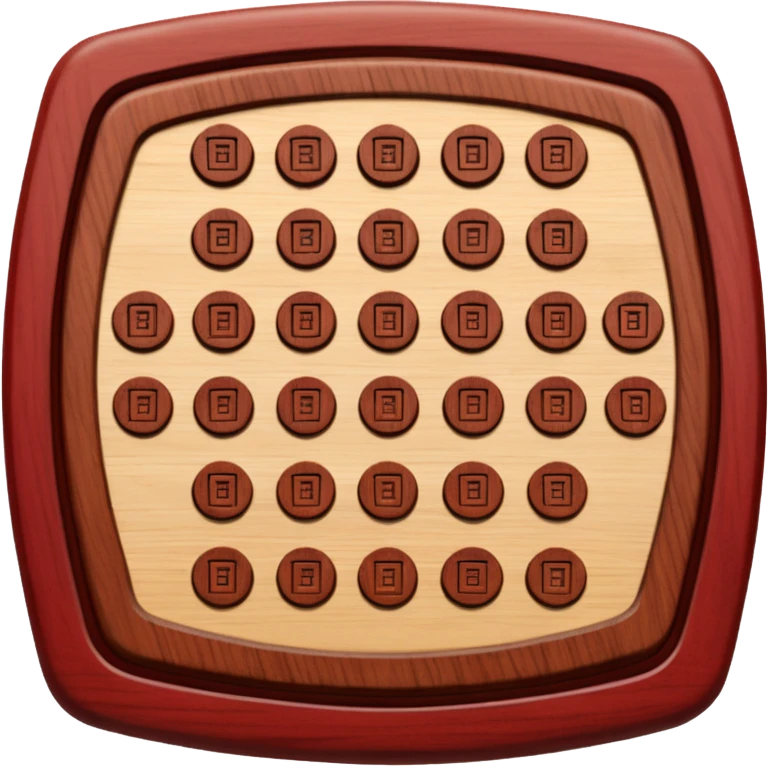 Xiangqi chinese chess circle piece, generals piece emoji