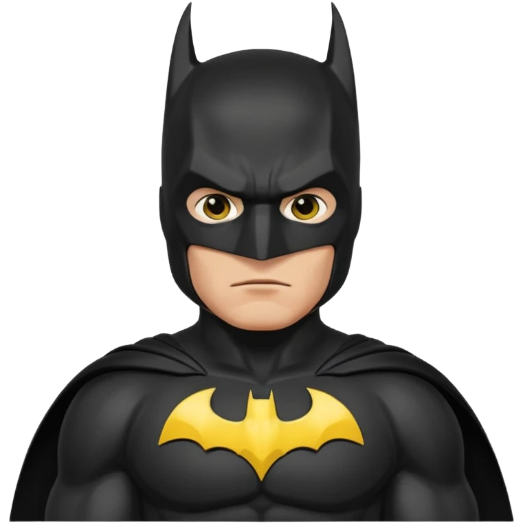 Gigachad gibi mogglayan batman emoji