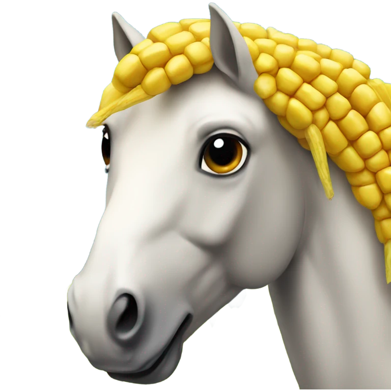 Corn horse  emoji