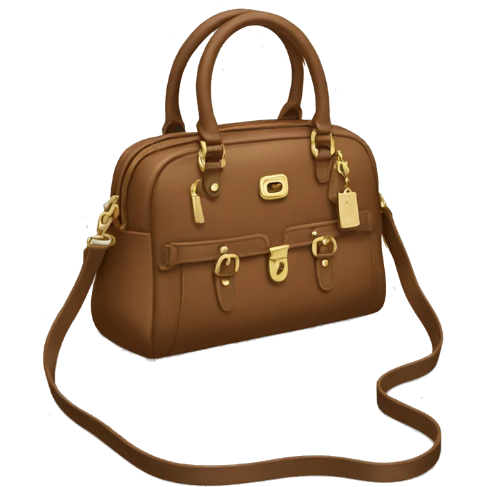 Coach handbag  emoji