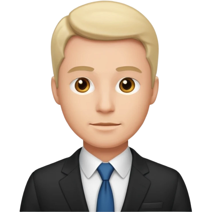 men in suit emoji