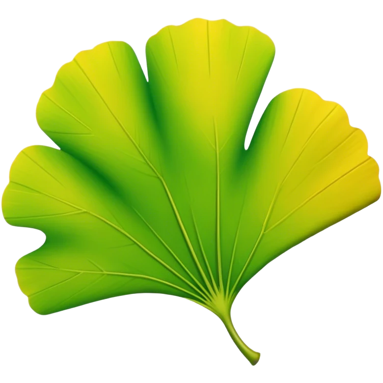 Ginko leaf emoji