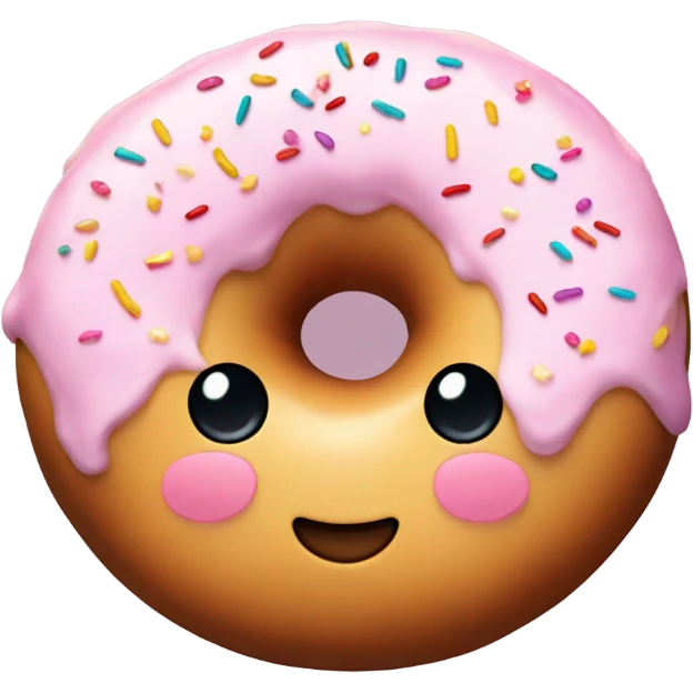A doughnut plushy ￼ emoji
