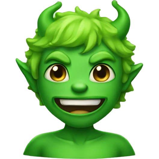 Little Green Devil emoji