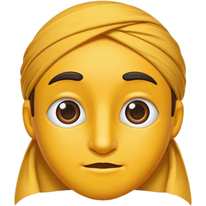 Altın rengi kurdale  emoji