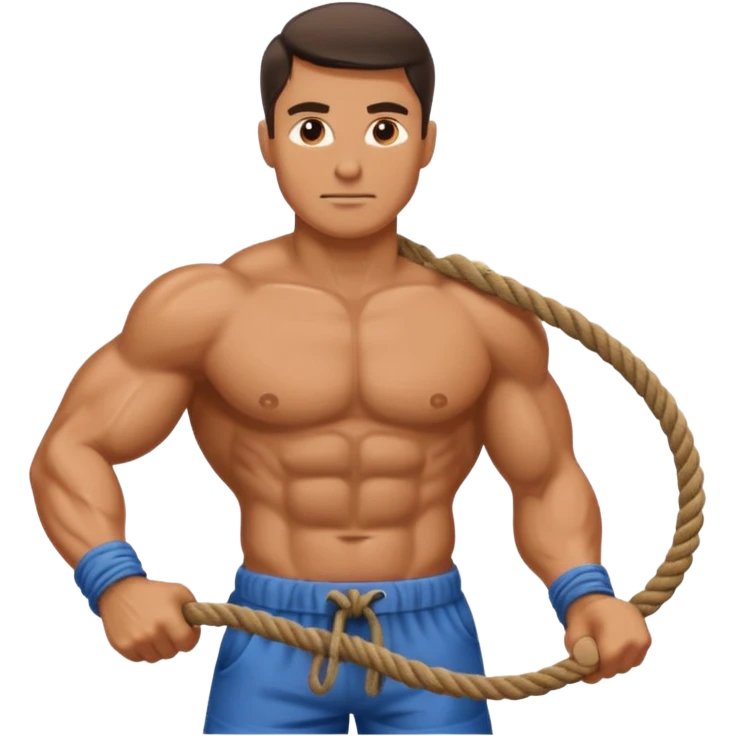 Man Rope pulling  emoji