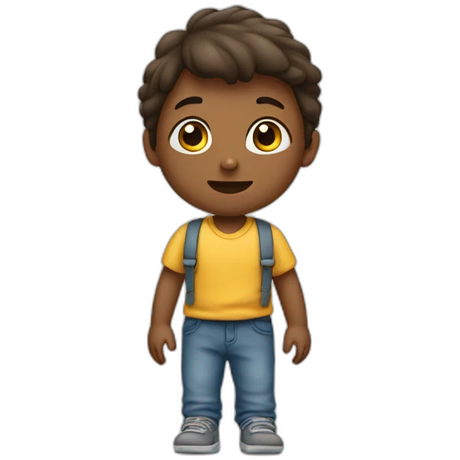 Enfant trisomique emoji