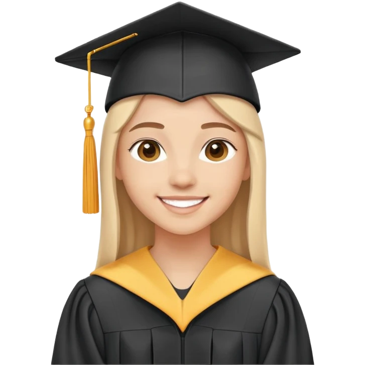 A new graduate emoji