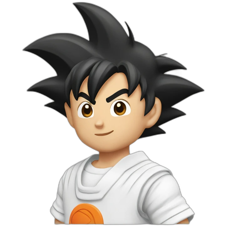 does goku clean nuts? emoji