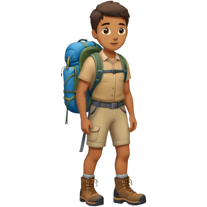 Hiker emoji