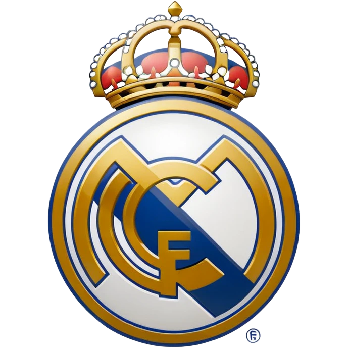 Real Madrid logo drawing  emoji