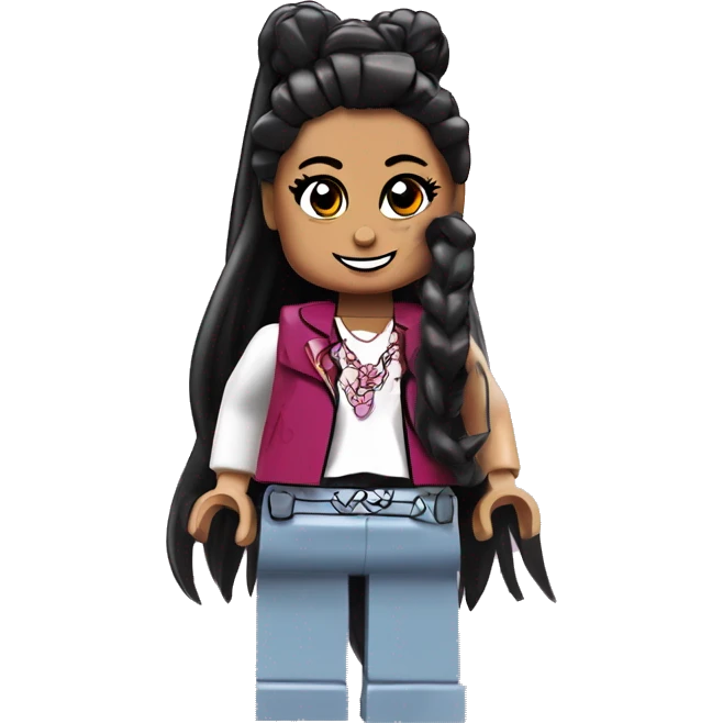 ARIANA GRANDE lego emoji