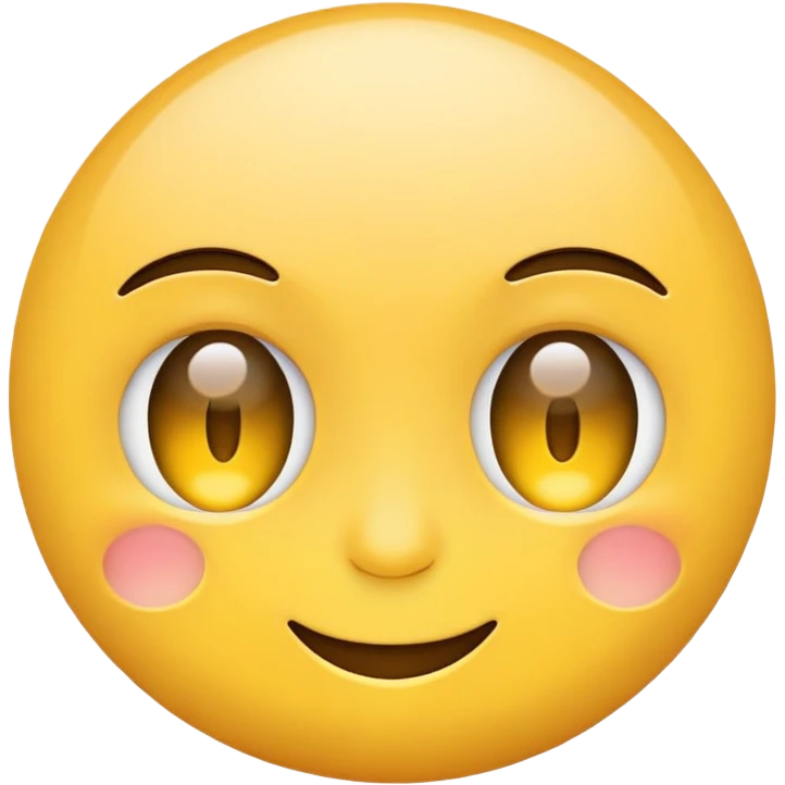 Sleepy eyes with smile emoji emoji