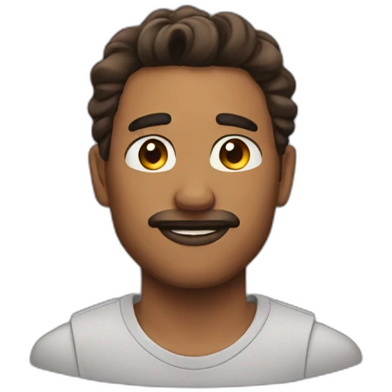 You handsome  emoji