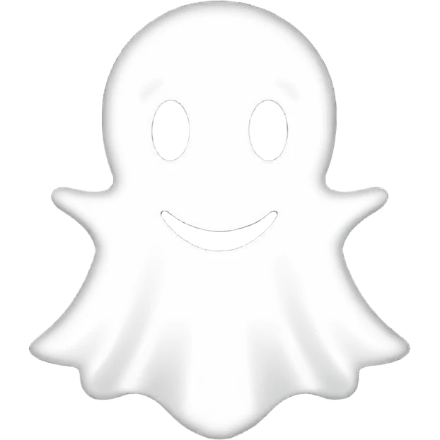 Snapchat logo actuel emoji