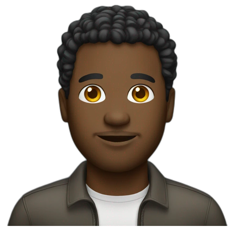 black-man-software-engineer emoji