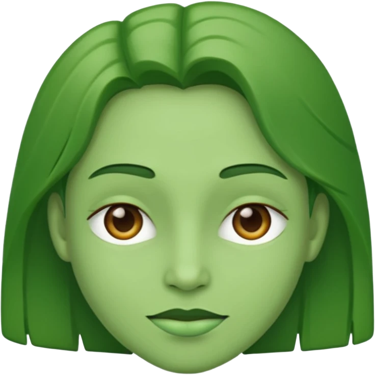 Make them green still emoji