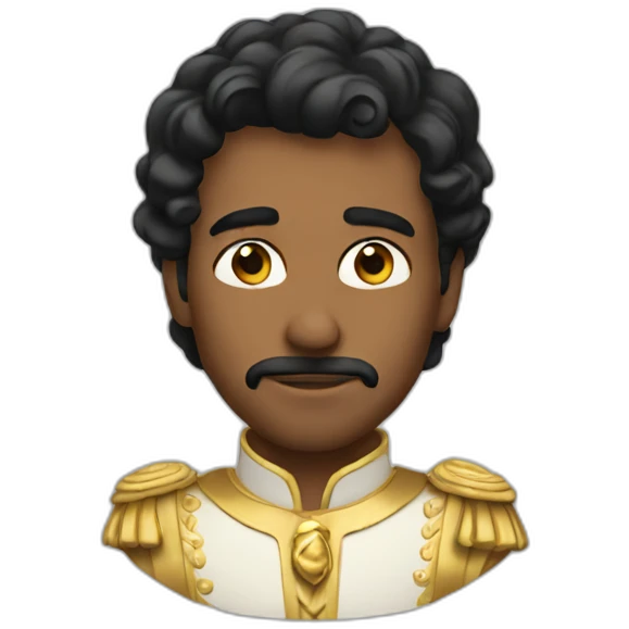 Prince judging someone emoji