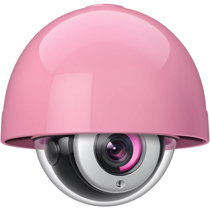 Security Camera pink emoji