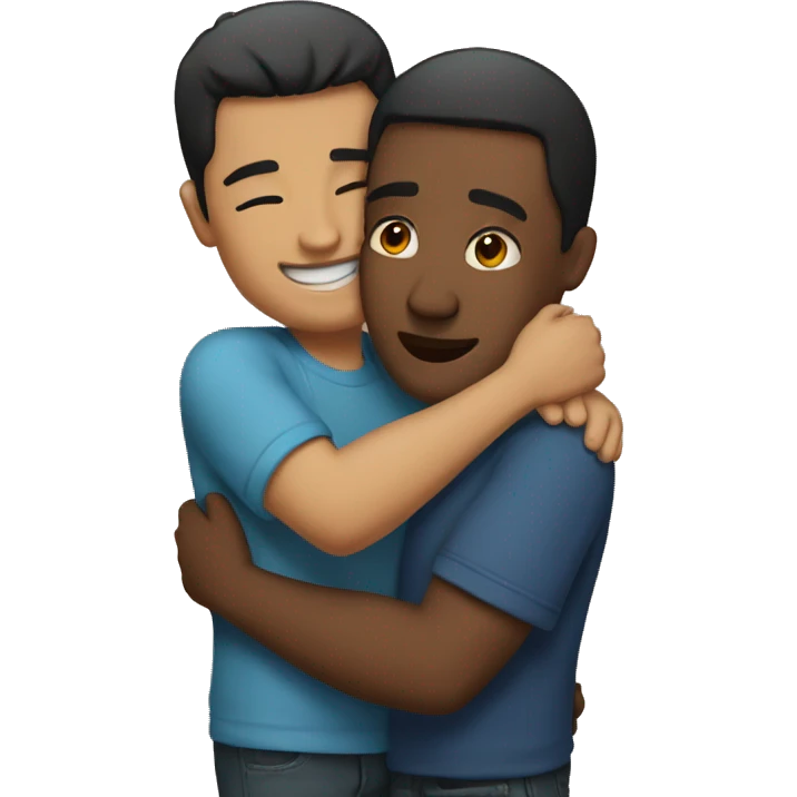 hugging couples  emoji