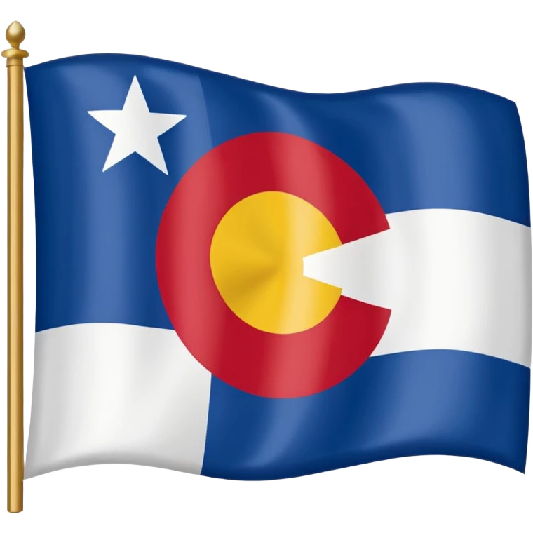 Colorado State Flag emoji
