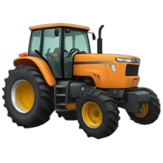 Tracteur tondeuse emoji