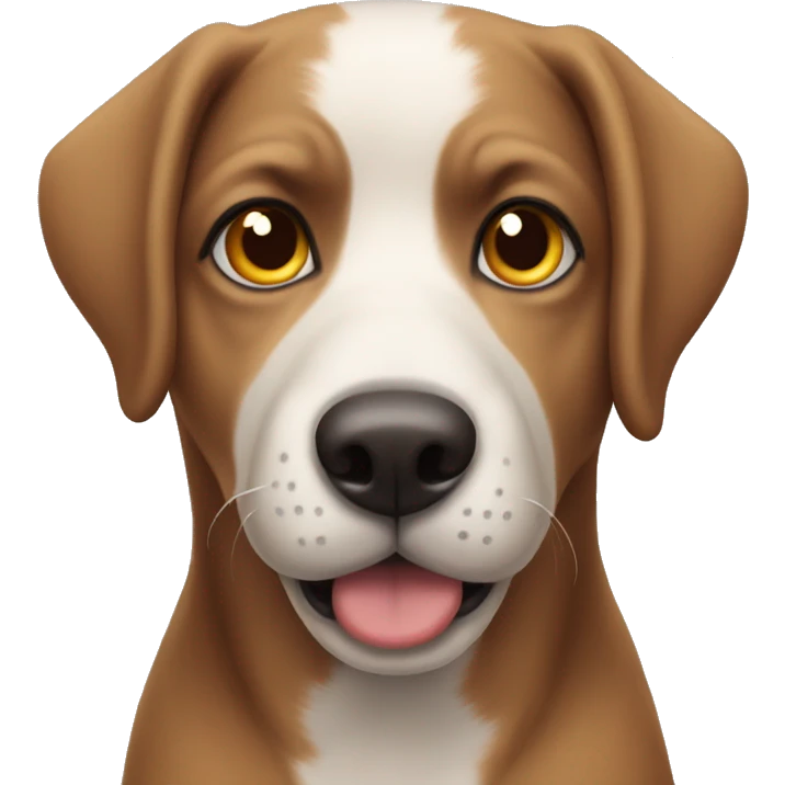 dog with different eye colors emoji