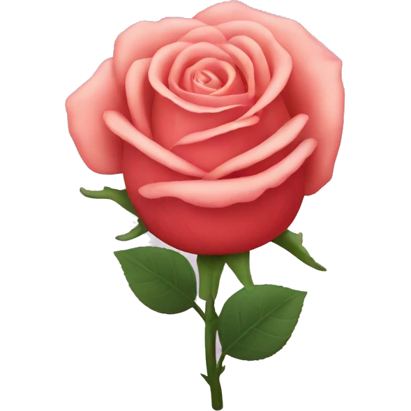 rose flower emoji