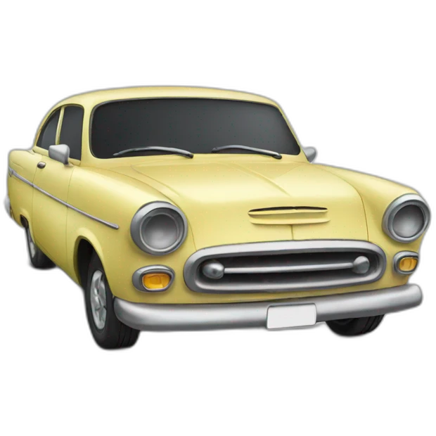 car surprised  emoji