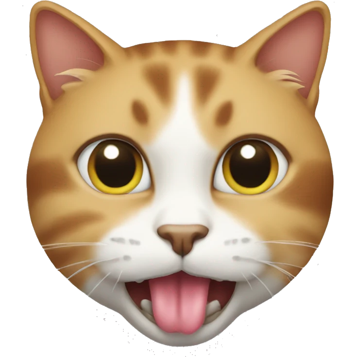 Cat eat  emoji