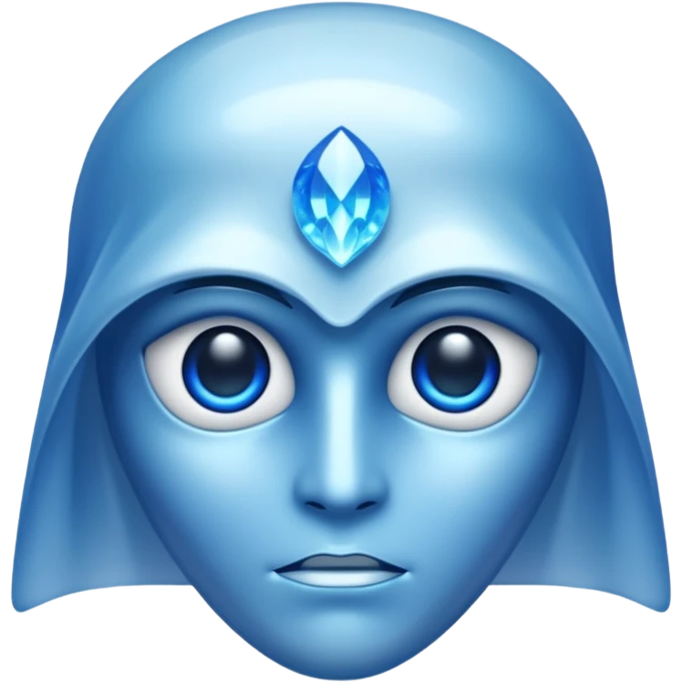 Glitter Blue Panthom emoji